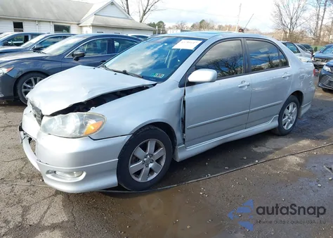 2005 Toyota Corolla S from USA, damaged, VIN 2T1BR32E05C499436